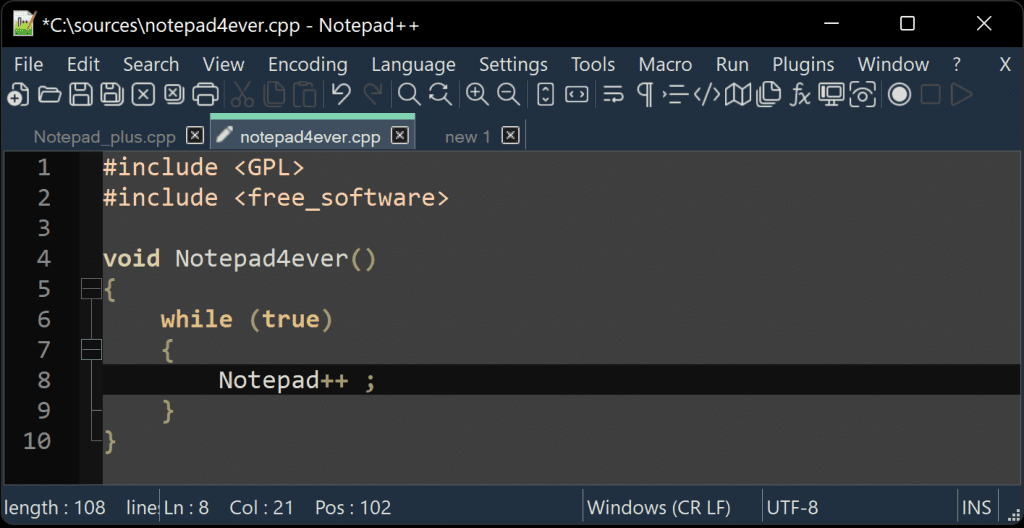برنامه نویسی قالب و افزونه وردپرس با Notepad++