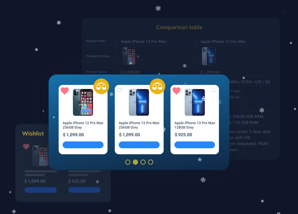 JetCompareWishlist | مقایسه و لیست علاقه‌مندی محصولات ووکامرس